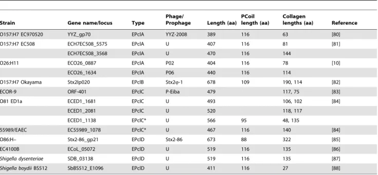 Table 4. Position-specific amino acid preferences in collagen triple-helical domains of EPclPs, human collagens, and collagen-like proteins from different groups of organisms.