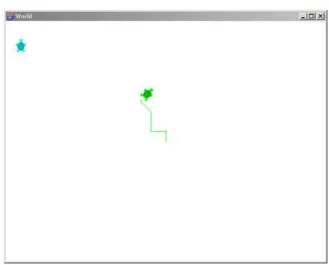 FIGURE 3.4: The result of messages to the first Turtle object.