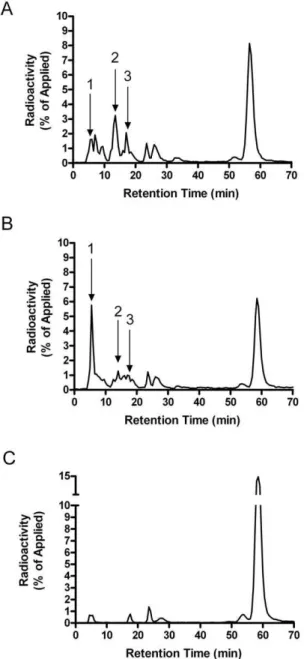 Figure 10. HPLC analysis of insulin degradation products.