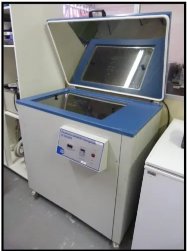 Figura 10  –  Mesa agitadora com controle de temperatura utilizado durante o período de incubação  enzimática 