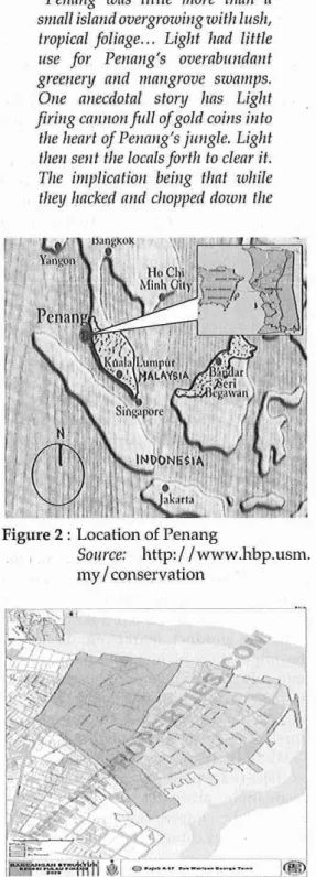 Figure 2 : Location of Penang