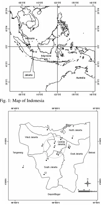 Fig. 1: Map of Indonesia  