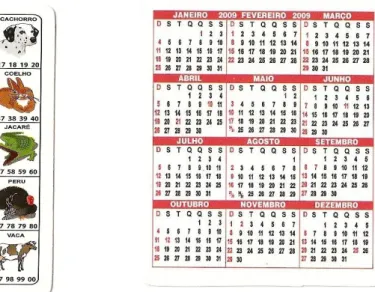 Fig. 4- Verso do calendário                                                            Fig