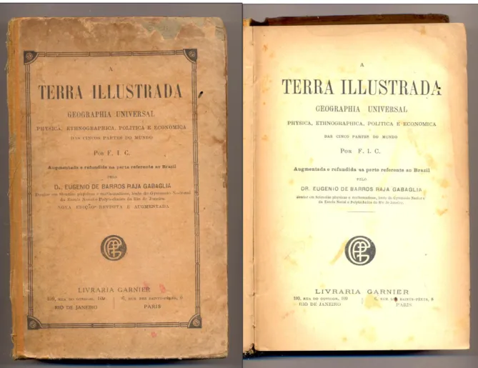 FIGURA  07  – Reprodução  da  folha  de  rosto  na  capa  do  exemplar  de  1902  de  A  Terra  illustrada