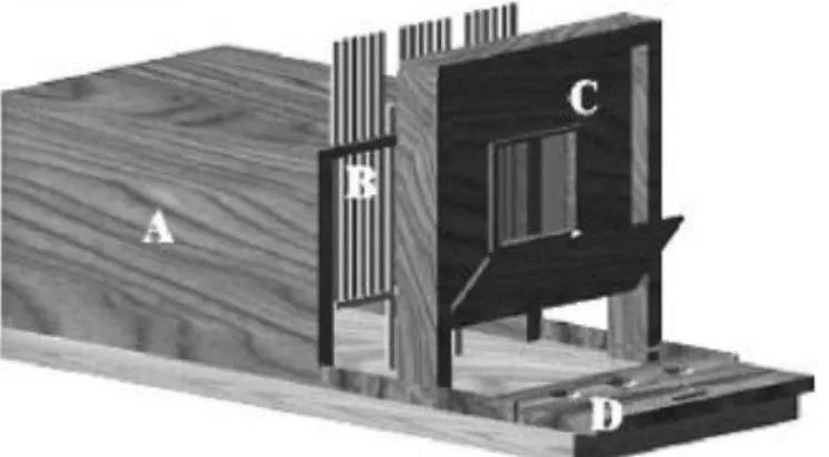 FIGURA 1. Aparelho adaptado do Wisconsin General Test Apparatus por  Landsberg (2005)