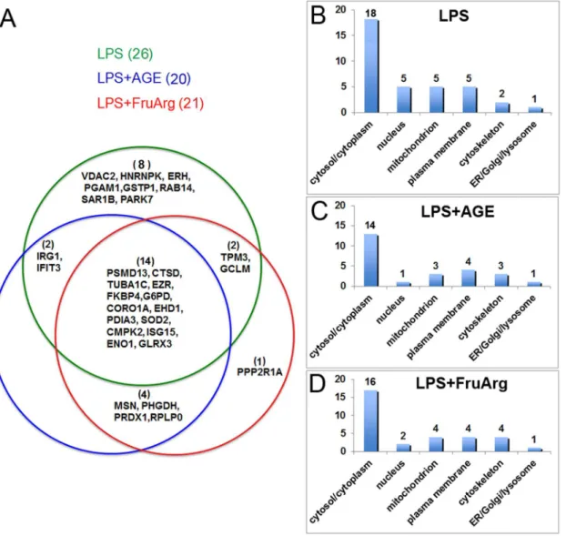 Figure 6. Data analysis for the identified differentially expressed proteins using MULTICOM-PDCN