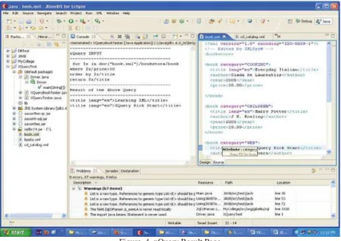 Figure  4  xQuery Result Page 