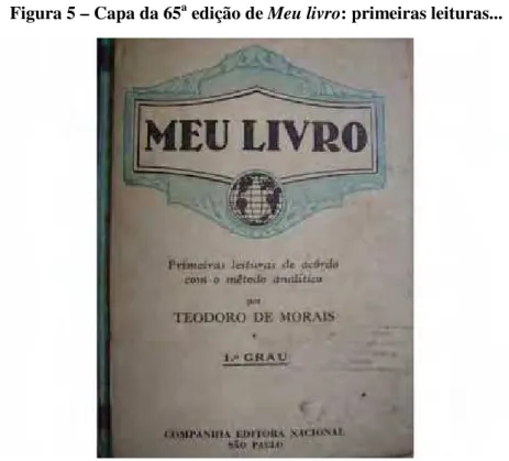 Figura 5 – Capa da 65 a  edição de Meu livro: primeiras leituras... 