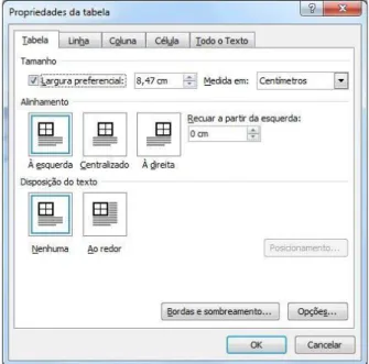 tabela em ordem alfabética e também é possível criar formulas para realizar cálculos em sua tabela