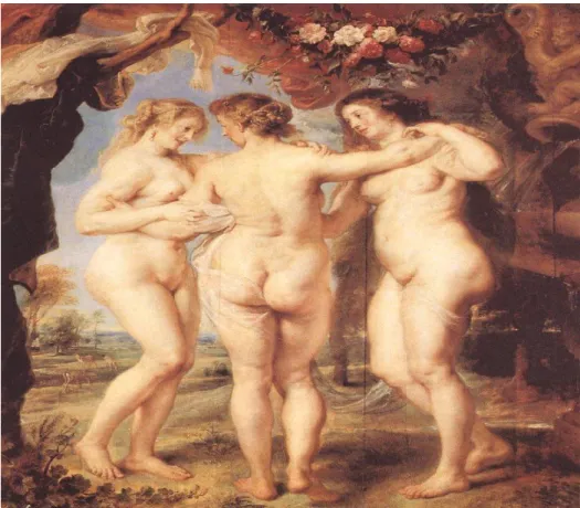 Figura 6 - As três graças por Peter Paul Rubens (1577-1640) 