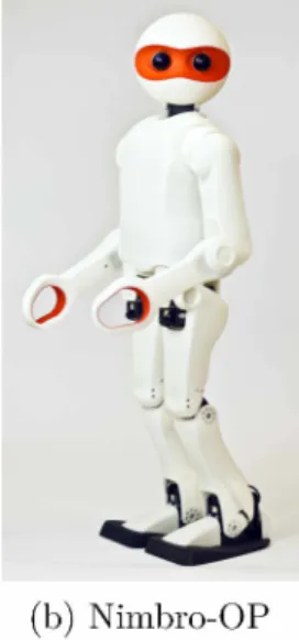 Figura  5 -  Robôs  humanoides  integrados  com  ROS  que  utilizam  motores  Dynamixel