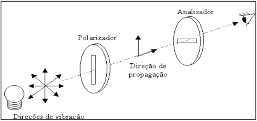Figura 3 – Completa extinção da luz devido a posicionamento do polariscópio.