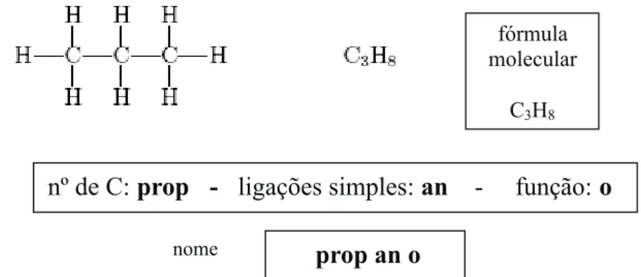 Figura 11: Nomeclatura dos Alcanos.