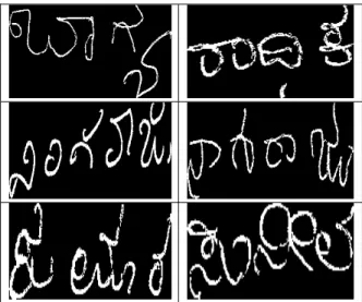 Figure 1 shows the sample Kannada signatures.   