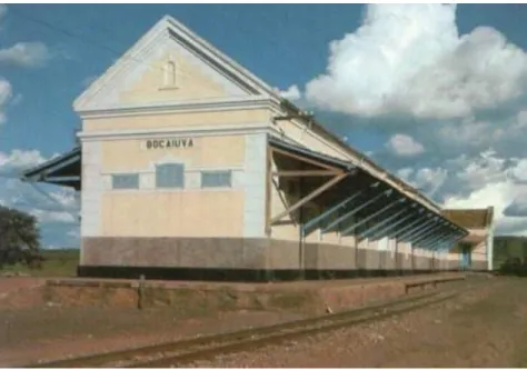 Figura  10:  Estrada  de  Ferro  Central  do  Brasil  –  EFCB  -,  Estação  Bocaiuva 19 , inaugurada em 1925; hoje, desativada