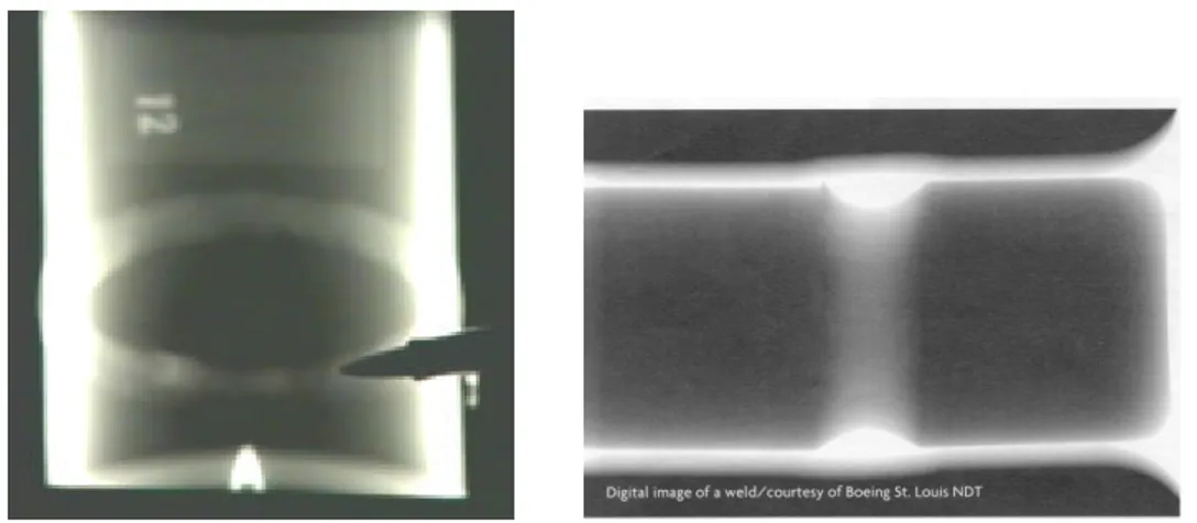 Foto extraída do catálogo da Seifert  Ensaio Radiográfico da Turbina  de um avião 