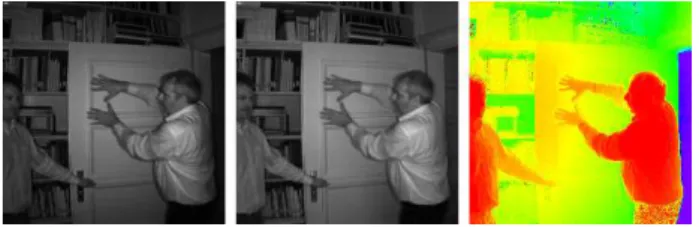 Figure 3: Visualization of thermal information captured with an InfraTec VarioCAM hr.