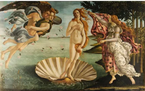 Figure 2: 1486's Sandro Botticelli's painting 
