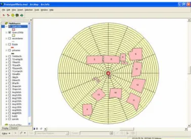 Figure 3 A Constructed Spiral Web 