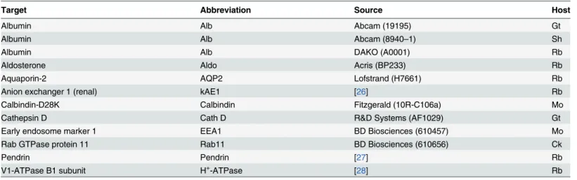 Table 2. Primary antibodies used in this study.