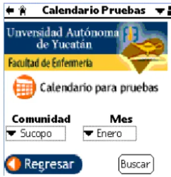 Figure 16. Schedule of  Tests Screen (2). 