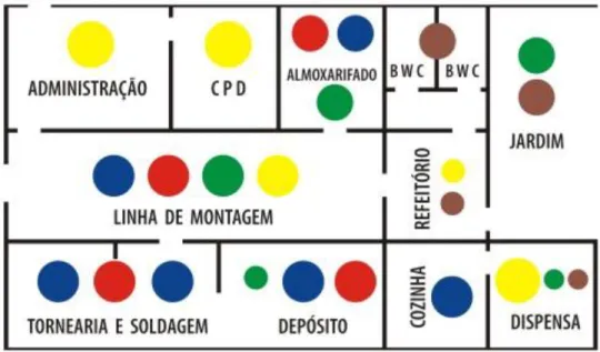 Figura 1  –   exemplo  de  Mapa de risco. 