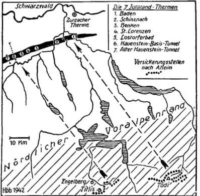 Abb. 4. Nach der Theorie von Alb. Heim erhalten die