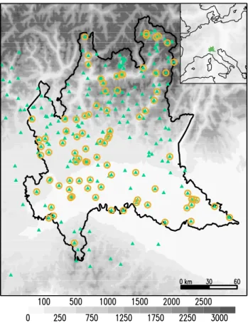 Figure 2. 28 July 2006, 18:00 UTC+1. Top: temperature ( ◦ C).