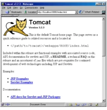 Figura 6. Tela inicial do Tomcat.