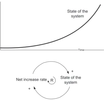 Figure 3.5: Example of exponential growth behavior. - Source: Ster- Ster-man(2000)