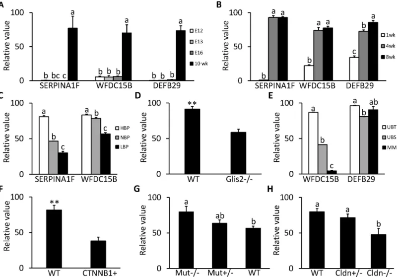 Fig 7. Expression profile in kidney for kidney specific genes in microarray DataSets obtained from NCBI website