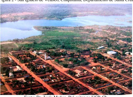 Figura 2 - San Ignacio de Velasco, Chiquitania, Departamento de Santa Cruz 