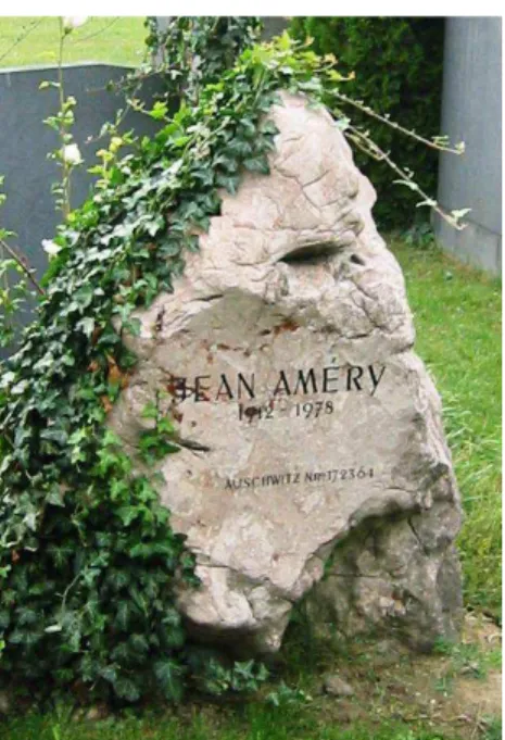 Figure 1. Grave of Jean Améry at the Zentralfriedhof  Vienna. 