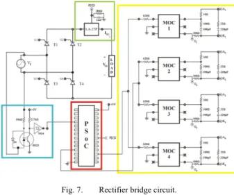 Fig. 7. Rectifier bridge circuit. 
