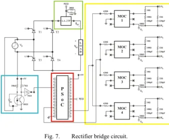 Fig. 7. Rectifier bridge circuit. 