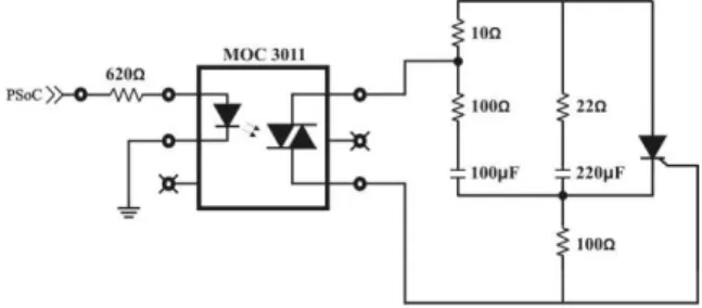 Fig. 2 - Circuito de amplificação dos pulsos. 