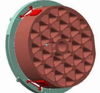 Figure 3: Detail view of notch section of the  MFD  