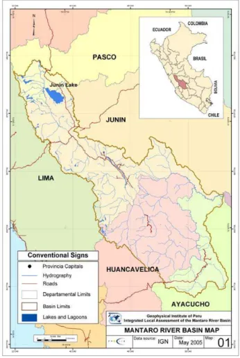 Fig. 2. Methodology flow chart used in the Local Integrated As- As-sessment in the Mantaro River Basin study.