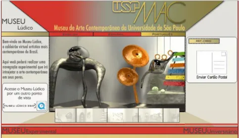Figura 4 – Site Museu de Arte Contemporânea da Universidade de São Paulo – MAC USP  Fonte: www.mac.usp.br 