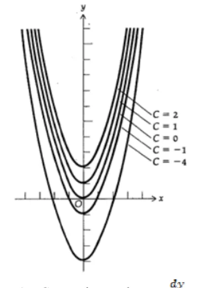 Figura 1 – Curvas integrais para