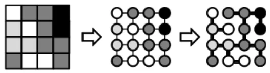Figure 1: MST of a graph obtained from an image.