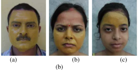 Fig. 9: Masked Imposed Face Images 