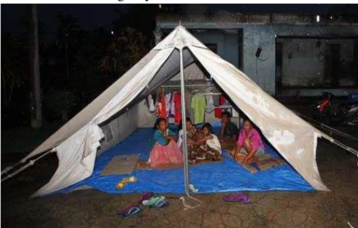 Figure 1. Typical emergency shelter 