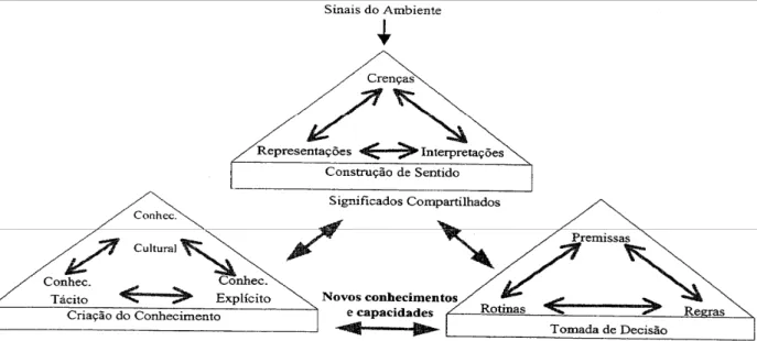 FIGURA 5 – Modelo do Ciclo do Conhecimento Organizacional   Fonte: CHOO (2003) 