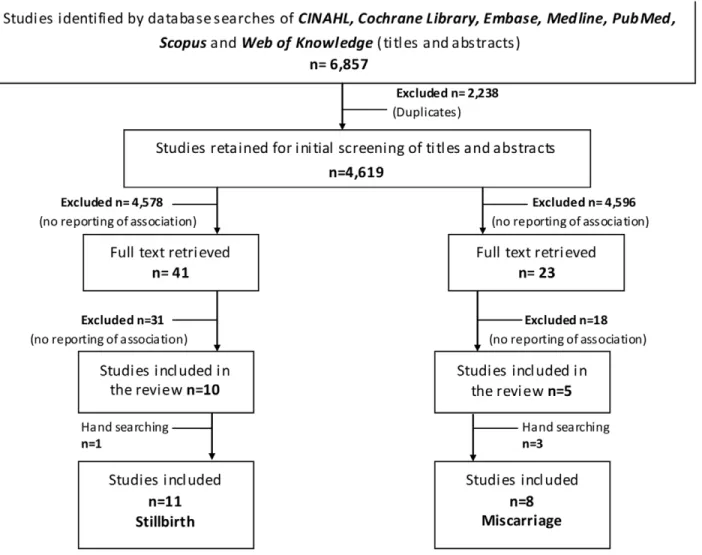 Figure 1. Selection of studies for inclusion in the systematic review.