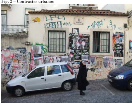 Fig. 2 – Contrastes urbanos 