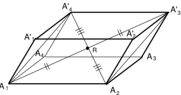 Fig. 124: Encontro das diagonais A 1 A ′ 3 e A 2 A ′