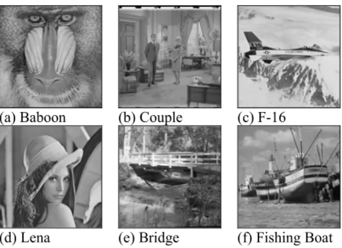 Figure 2 shows the corresponding watermarked images of the original images in Fig. 1.  