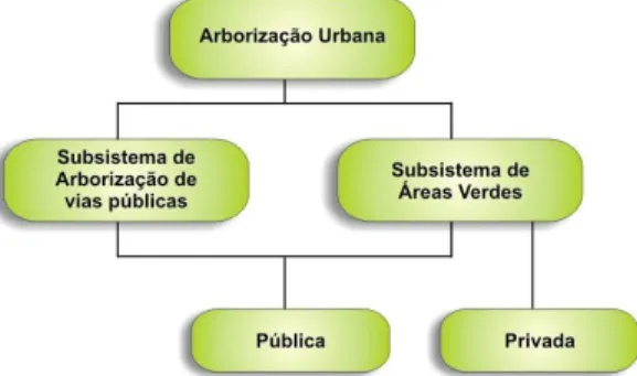 Figura 01 – Arborização Urbana (SCHERER, 2001) 