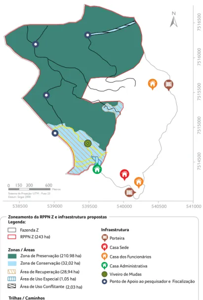 Figura 2: exemplo de mapa Tipo verde